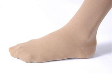Load image into Gallery viewer, Jobst Relief 20 - 30 Mmhg Unisex Closed Toe Knee Highs W/ Silicone Top Band - Beige - Medium