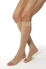 Load image into Gallery viewer, Jobst Ultrasheer Knee High Open Toe Support Stockings 15 - 20 Mmhg - Large