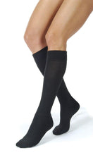 Load image into Gallery viewer, Jobst Activewear 20 - 30 Mmhg Firm Support Unisex Athletic Knee Highs - Cool Black - X Large