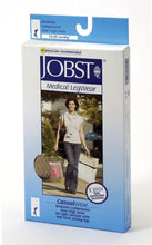 Load image into Gallery viewer, Jobst Casualwear Knee Highs In The 15 - 20 Mmhg - Sand - X Large