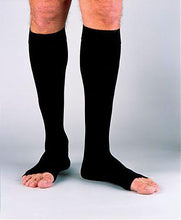 Load image into Gallery viewer, Jobst Mens 20 30 Mmhg Open Toe Knee High Support Socks- Large