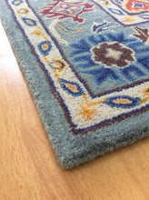 Load image into Gallery viewer, Handmade Wool Persian Blue 5' x 8' RH-1112JWEL Area Rug