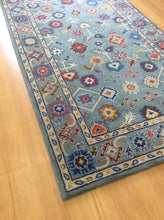 Load image into Gallery viewer, Handmade Wool Persian Blue 5' x 8' RH-1112JWEL Area Rug