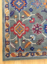 Load image into Gallery viewer, Handmade Wool Persian Gray 5' x 8' RH-1172JWEL Area Rug