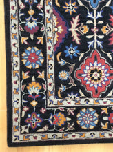 Load image into Gallery viewer, Handmade Wool Persian Black 5' x 8' RH-1135JWEL Area Rug