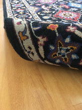 Load image into Gallery viewer, Handmade Wool Persian Black 5' x 8' RH-1135JWEL Area Rug