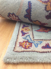 Load image into Gallery viewer, Handmade Wool Modern Light Blue 5' x 8' RH-1006JWEL Area Rug