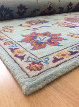 Load image into Gallery viewer, Handmade Wool Modern Light Blue 5' x 8' RH-1006JWEL Area Rug