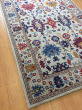 Load image into Gallery viewer, Handmade Wool Persian Silver 5' x 8' RH-1058JWEL Area Rug