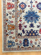 Load image into Gallery viewer, Handmade Wool Persian Silver 5' x 8' RH-1058JWEL Area Rug