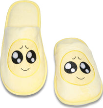 Load image into Gallery viewer, Emoji Open Round Eyes Face Kids Slipper Large 32/33=21.8CM