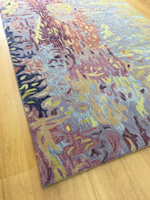 Load image into Gallery viewer, Handmade Wool/ Viscose Modern Multy 5' x 8' CH-2162-A Area Rug