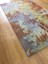 Load image into Gallery viewer, Handmade Wool/ Viscose Modern Multy 5' x 8' CH-2161-A Area Rug