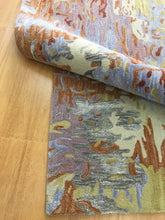 Load image into Gallery viewer, Handmade Wool/ Viscose Modern Multy 5' x 8' CH-2161-A Area Rug
