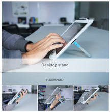 Load image into Gallery viewer, Deluxe Comfort Tablet Grip - Make Any Device Hands Free - Universal Stand - Adjustment Safety Grips - Tablet Stand