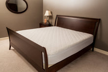 Load image into Gallery viewer, 370 Thread Count Deluxe Cotton Damask Stripe Mattress Pad