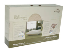 Load image into Gallery viewer, Sealy Embody Ideal 2-in-1 Dual Support Pillow with Latex &amp; Memory Foam Fill