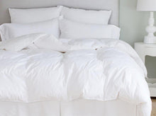 Load image into Gallery viewer, Deluxe Comfort 260 Thread Count Down Alternative Comforter - 100% Cotton Cover - Cozy Down Alternative - 260-Thread Count - Comforter , White