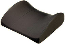 Load image into Gallery viewer, Standard Lumbar Cushion wBlack Polycotton Zippered Cover &amp; Strap - L 15" x H .50" x W 13"