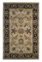 Load image into Gallery viewer, Handmade Wool Persian Beige/ Brown 5' x 8' lt1021 Area Rug