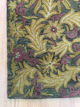 Load image into Gallery viewer, Handmade Wool Floral Brown/ Gold 5' x 8' lt1027 Area Rug