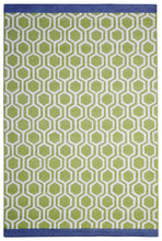 Load image into Gallery viewer, Handmade Wool Modern Ivory/ Green 5' x 8' lt1028 Area Rug