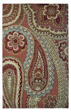 Load image into Gallery viewer, Handmade Wool Persian rust/ Beige 5' x 8' lt1051 Area Rug