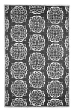 Load image into Gallery viewer, Handmade Wool Floral Charcoal/ Gray 5' x 8' lt1093 Area Rug