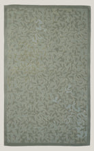 Load image into Gallery viewer, Handmade Wool Floral Green 5' x 8' lt1107 Area Rug