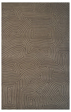 Load image into Gallery viewer, Handmade Wool Modern Brown 5' x 8' lt1124 Area Rug