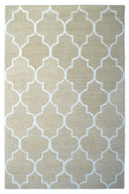 Load image into Gallery viewer, Handmade Wool Modern Beige/ Ivory 5' x 8' lt1130 Area Rug