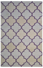 Load image into Gallery viewer, Handmade Wool Modern Pale/ Ivory 5' x 8' lt1140 Area Rug