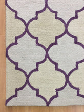 Load image into Gallery viewer, Handmade Wool Modern Pale/ Ivory 5' x 8' lt1140 Area Rug