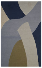 Load image into Gallery viewer, Handmade Wool Modern Beige/ Gray 5' x 8' lt1148 Area Rug