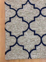 Load image into Gallery viewer, Handmade Wool Modern Ivory/ Black 5' x 8' lt1153 Area Rug