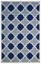 Load image into Gallery viewer, Handmade Wool Modern Blue/ Gray 5' x 8' lt1169 Area Rug