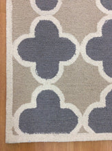 Load image into Gallery viewer, Handmade Wool Modern Gray/ Beige 5' x 8' lt1181 Area Rug