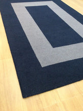Load image into Gallery viewer, Handmade Wool Modern Blue/ Gray 5' x 8' lt1189 Area Rug
