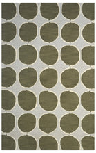 Load image into Gallery viewer, Handmade Wool Modern Green/ Gray 5' x 8' lt1196 Area Rug
