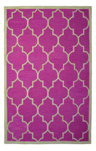 Load image into Gallery viewer, Handmade Wool Modern Pink/ Ivory 5' x 8' lt1197 Area Rug