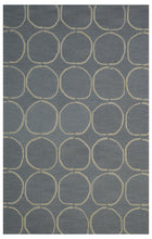 Load image into Gallery viewer, Handmade Wool Modern Gray/ Ivory 5' x 8' lt1207 Area Rug