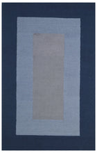 Load image into Gallery viewer, Handmade Wool Modern Blue/ Gray 5' x 8' lt1217 Area Rug
