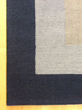 Load image into Gallery viewer, Handmade Wool Modern Blue/ Gray 5' x 8' lt1217 Area Rug