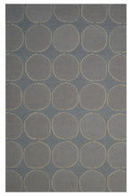 Load image into Gallery viewer, Handmade Wool Modern Blue/ Beige 5' x 8' lt1219 Area Rug