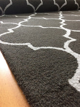 Load image into Gallery viewer, Handmade Wool Modern Charcoal/ Gray 5' x 8' lt1232 Area Rug