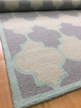 Load image into Gallery viewer, Handmade Wool Modern Gray/ Ivory 5' x 8' lt1245 Area Rug