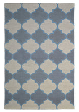 Load image into Gallery viewer, Handmade Wool Modern Gray/ Ivory 5' x 8' lt1247 Area Rug
