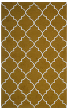 Load image into Gallery viewer, Handmade Wool Modern Brown/ Ivory 5' x 8' lt1252 Area Rug
