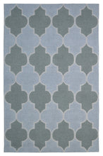 Load image into Gallery viewer, Handmade Wool Modern Gray/Green 5' x 8' lt1265 Area Rug