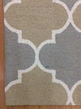 Load image into Gallery viewer, Handmade Wool Modern Rust/ Silver 5' x 8' lt1302 Area Rug